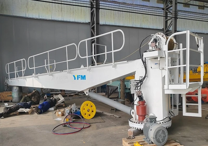 fixed boom marine crane fixed boom marine crane